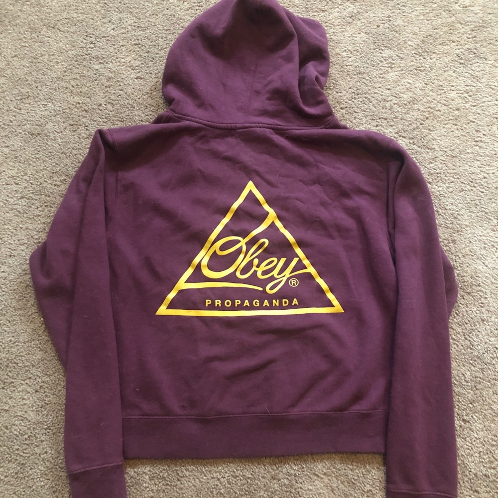 Obey Large Pullover Hoodie
